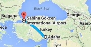 Adana istanbul sabiha gökçen uçakla kaç saat
